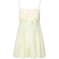 Lingadore Negligé crème / mintgroen