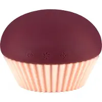 Lola Vacuüm-golf vibrerende kersencupcake - Zuigvibrator - USB - Waterdicht IPX7