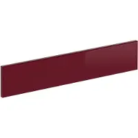 Vicco R-Line Keukenfront – 59.6 x 11.2 cm meubelfront voor de ovenombouwkast Rode hoogglans