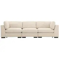 Ebuy24 Salerno bank 3-zit beige.