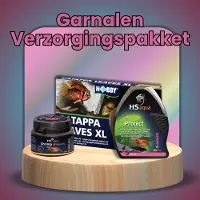 HS Garnalen Verzorgingspakket – Alles voor Gezonde, Actieve en Kleurrijke Garnalen