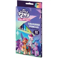 My Little Pony Kleurpotloden 12 Stuks - Driehoekig & Zacht