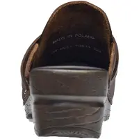 Sanita Damen Clogs Original-Knaus Open 478251 Antique Brown-35