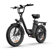 SmartAI 20 inch Elektrische fiets(155-195 cm) - 48V 13Ah Verwisselbare Accu tot 100KM -250 W motor - 20inch - LCD Scherm - 25 km/u - 7 Versnellingen - Elektrische Fietsen voor Heren en Dames - Groente Zwart