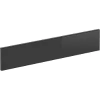 Vicco R-Line Keukenfront – 59.6 x 11.2 cm meubelfront voor de ovenombouwkast Antraciet Hoogglans