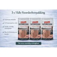 Rosewood - Hondensnack - Naturefood Filet Zalm - 3x 1 kg Voordeelverpakking