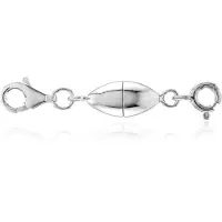 Cavill - Zilveren ketting met magneetsluiting - 925 Sterling zilver - Modern en elegant design - Veilig en comfortabel - 3,5 cm