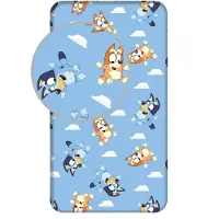 Bluey Hoeslaken Dream - 90 x 200 cm - Katoen
