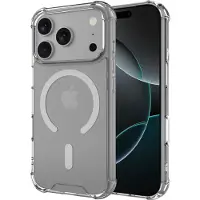 Just in Case hoesje geschikt voor iPhone 17 Pro Max – Impact Shockproof Case geschikt voor MagSafe – Transparant