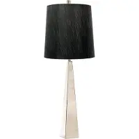 ELSTEAD LED Tafellamp Ascent | 1X E27 Max 60W | Polished Nickel