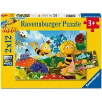 Ravensburger puzzelset kind Maja's Wereld - 2x12 stukjes karton.
