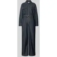Jake*s Casual Jumpsuit met korte ritssluiting