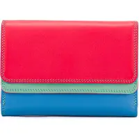 Mywalit Portemonnee blauw / lichtgroen / rood