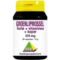 Snp Groenlipmossel forte + vitamines + koper