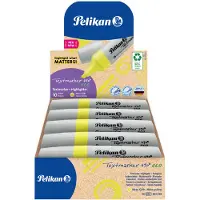 Pelikan Textmarker 490 - Eco markeerstift - Geel - 10 stuks