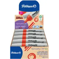 Pelikan Textmarker 490 - Eco markeerstift - Rood - 10 stuks