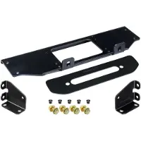 Rock Jock JL/JT Winch Plate Kit Steel Bumper