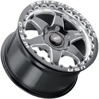 Weld S909 20x10 Ventura 6 Beadlock 6x135 ET38 BS7.00 Gloss BLK MIL DIA 87.1