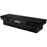Tradesman Aluminum Economy Cross Bed Truck Tool Box (72in.) - Black