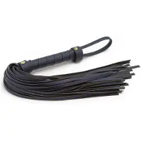 nsnovelties - Bondage Couture Flogger - Bondage / SM Whips and Paddles Blauw