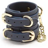 NSNovelties NS Novelties - Bondage Couture Wrist Cuff - Bondage / SM Cuffs Blauw