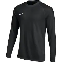 Nike Dri-FIT Park VIII Voetbalshirt Lange Mouwen Zwart Wit