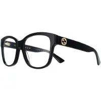 Gucci brilmonturen GG0038ON 001 Zwart Vrouwen