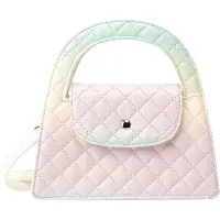 Mymo Handtas crème / mintgroen / rosa / wit