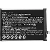 123accu VIVO BA61 accu (3.89 V, 5350 mAh, huismerk)