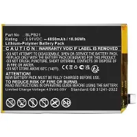 123accu Realme BLPB21 accu (3.91 V, 4850 mAh, huismerk)