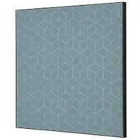 SHOWDOWN Hexagon Textielen Wanddecoratie Multikleur Aluminium