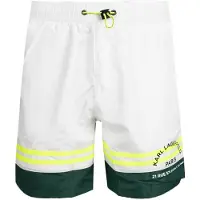 Karl Lagerfeld Zwemshorts Golf Heren Wit