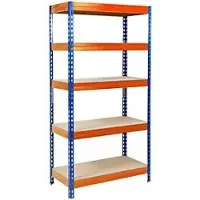 Mammut Metalen stelling Grizzly Blauw, oranje 1200 x 450 x 2200 mm