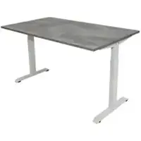 Euroseats Bureau Rechthoekig Oxyd Beton T-Voet 1.200 (B) x 800 (D) x 865 (H) mm Metaal