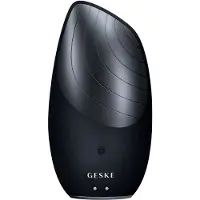 GESKE | SmartAppGuided Sonic Thermo Facial Brush | 6 in 1 | Huidreiniging | Reinigingsborstel met warmtefunctie | Gezichtsmassager | Elektrische gezichtsborstel | Apparaat voor gezichtsreiniging