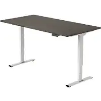Euroseats Economy Zit-sta-bureau Rechthoekig Logan Eiken T-Voet 1.400 (B) x 800 (D) x 1.275 (H) mm Metaal