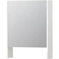 Ink SPK3 Spiegelkast 1 Deur - 60x74cm - Hoogglans Wit - Spiegels, Spiegelkasten - 8718835089610