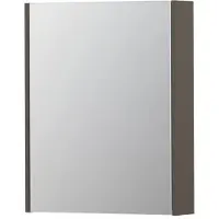Ink SPK2 Spiegelkast 1 Deur - 60x74cm - Mat Taupe - Spiegels, Spiegelkasten - 8718835052065