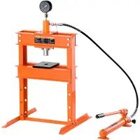Vevor 10 t hydraulische werkplaatspers (H-frame) met persplaat