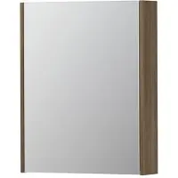 Ink SPK2 Spiegelkast 1 Deur - 60x74cm - Zuiver Eiken - Spiegels, Spiegelkasten - 8718835092122