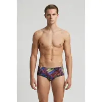 Arena Men's Energy Swim Low Waist Short Black Multi Size: 105 | Swimming Trunks Outlet | Heren | Zwart