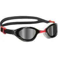 Madwave Hydro Force Mirror Swimming Goggles Zwart