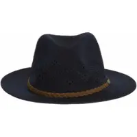 Barbour Hoed Women Flowerdale Trilby Summmer Hat Navy-S