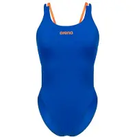 Arena - Women's Swimsuit Tech Multi Solid - Badpak 42, blauw