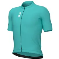 ALÉ - Pragma Color Block S/S Jersey - Fietsshirt L, turkoois