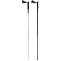KIPRUN - Trail Running Poles 900 Carbon - Trailrunningstokken 130 cm, zwart/ bronze