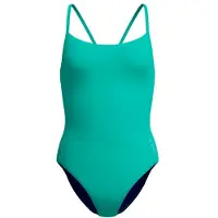 Speedo - Women's Solid Racerback 1 Piece - Badpak S, turkoois