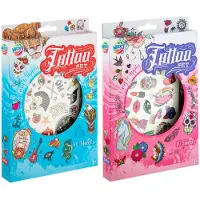 Grafix tattoo set blauw