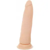 Boss Series - FOG- Realistische dildo met zuignap- 19.5 cm- beigeig - CyberSkin