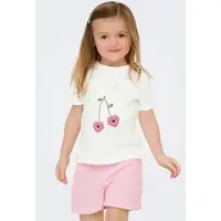 ONLY Kmgcandy T-shirts Dames Wit 128